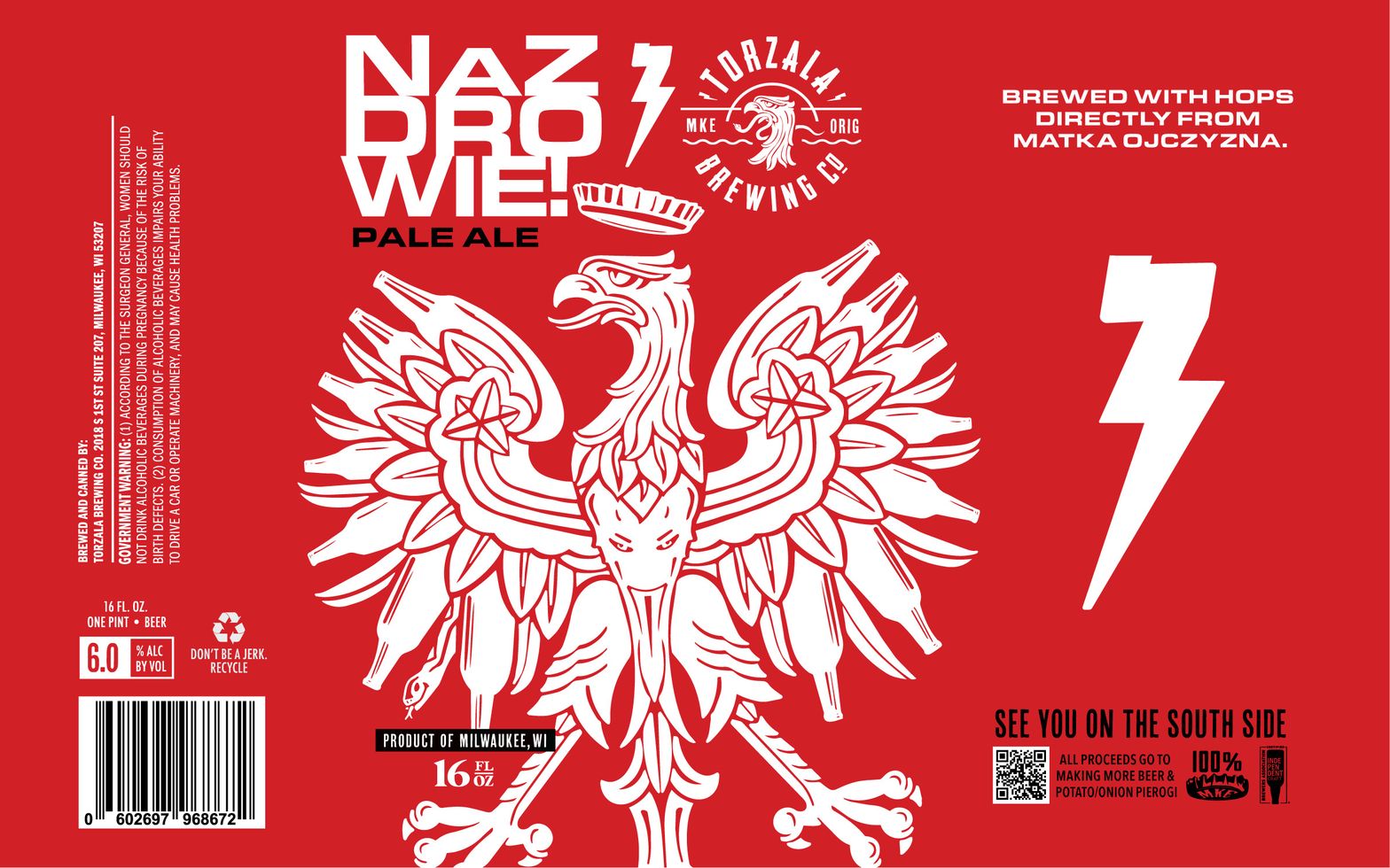 Na Zdrowie! label