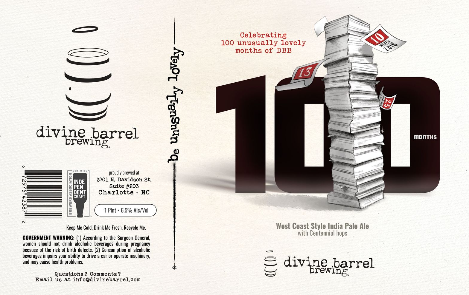 100 Months label