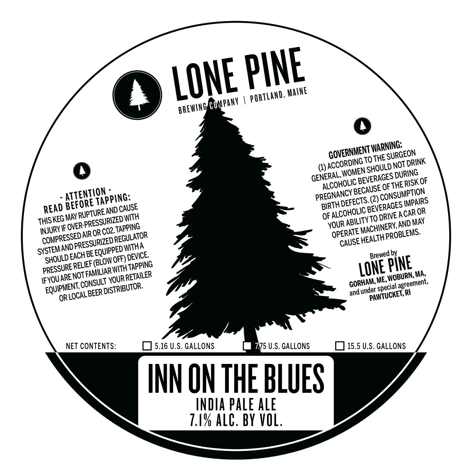 Inn on the Blues label
