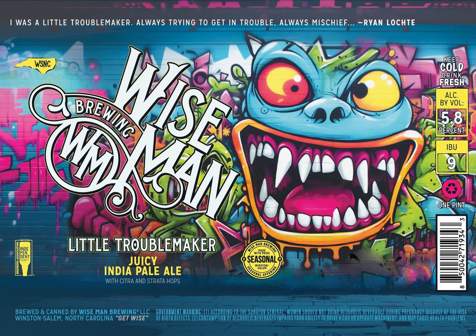 Little Troublemaker label