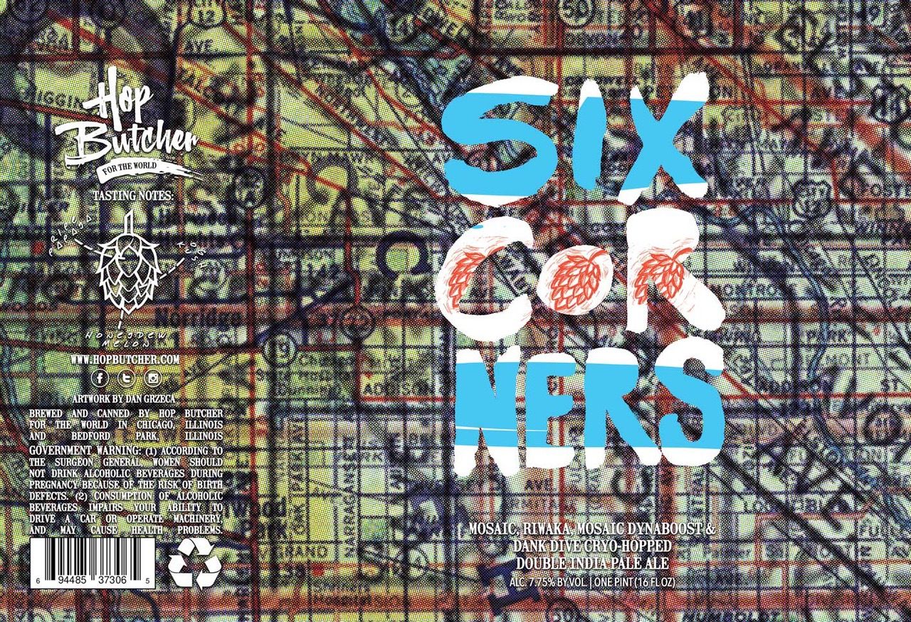 Six Corners label