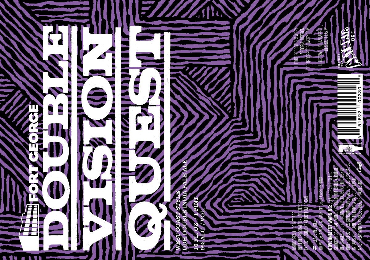 Double Vision Quest label