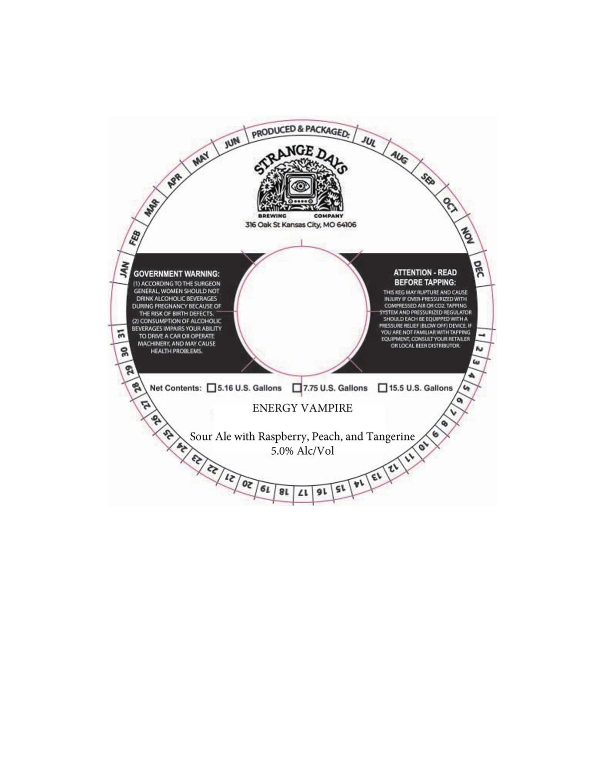 Energy Vampire label