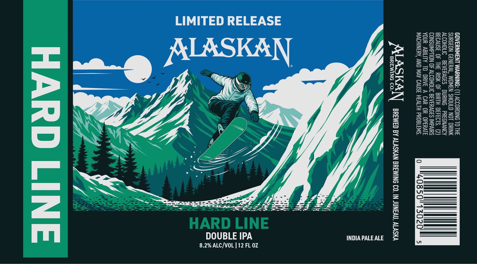 Hard Line label
