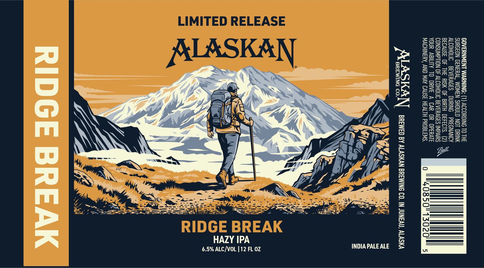 Ridge Break label