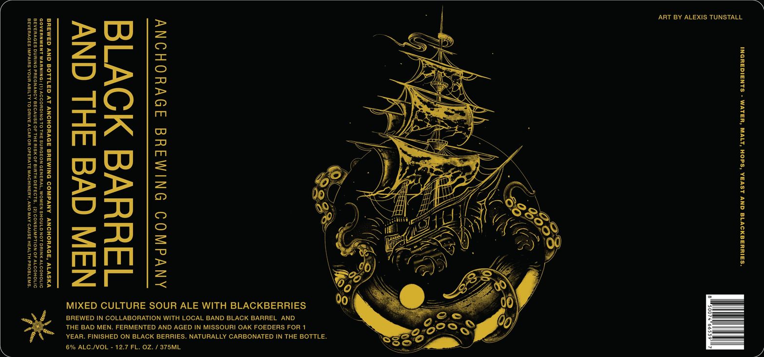 Black Barrel and the Bad Men label