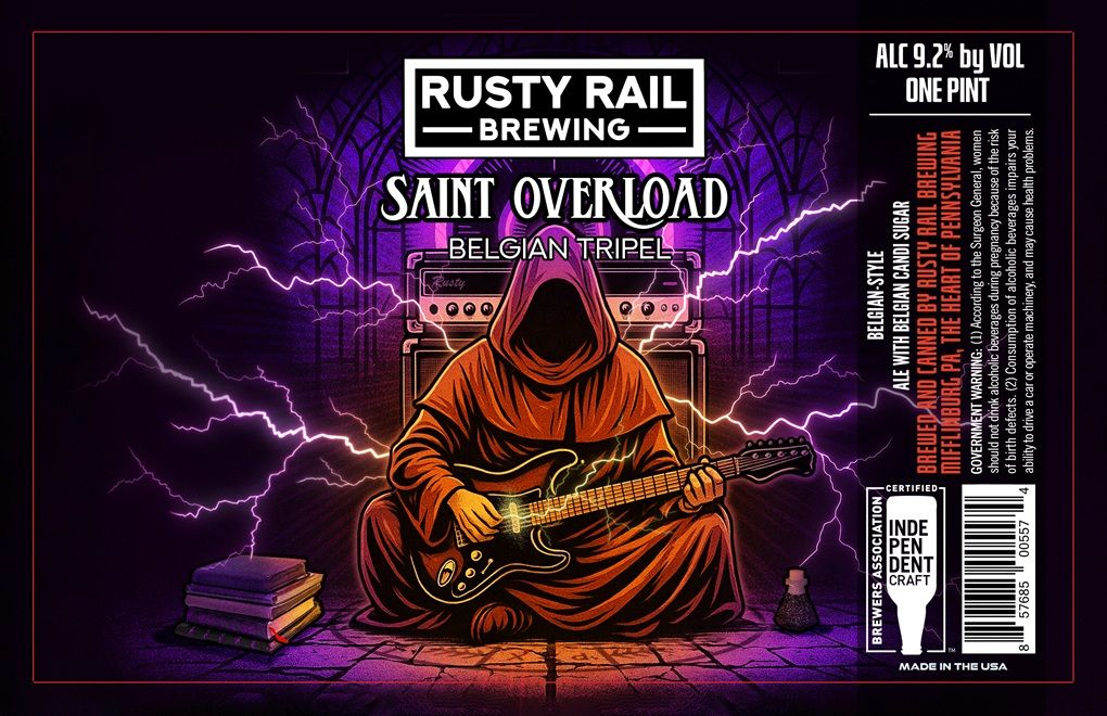 Saint Overload label