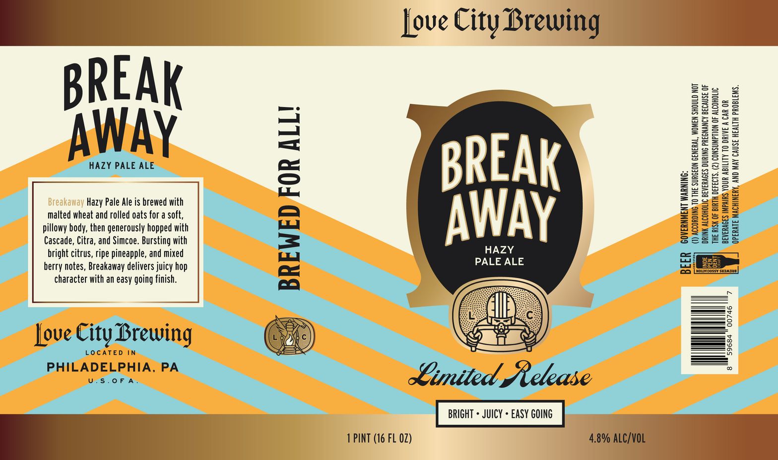 Break Away label