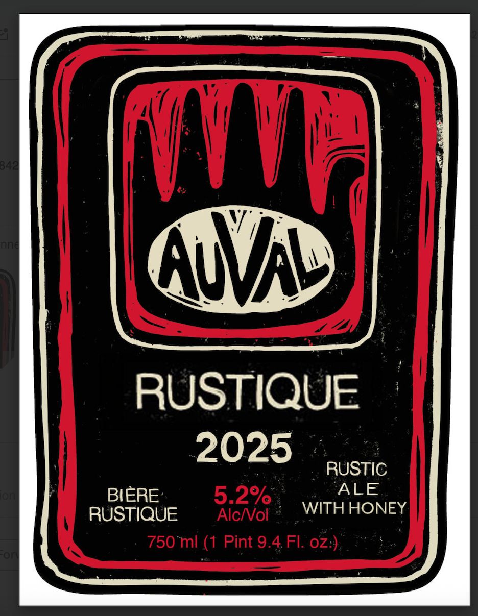 Rustique 2025 label