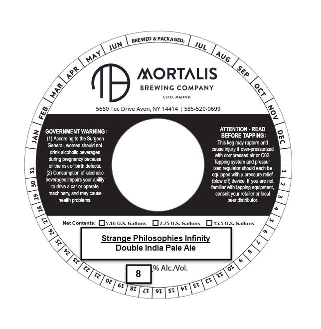 Strange Philosophies Infinity label