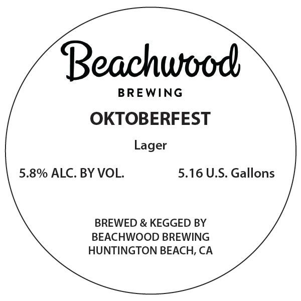 Oktoberfest label