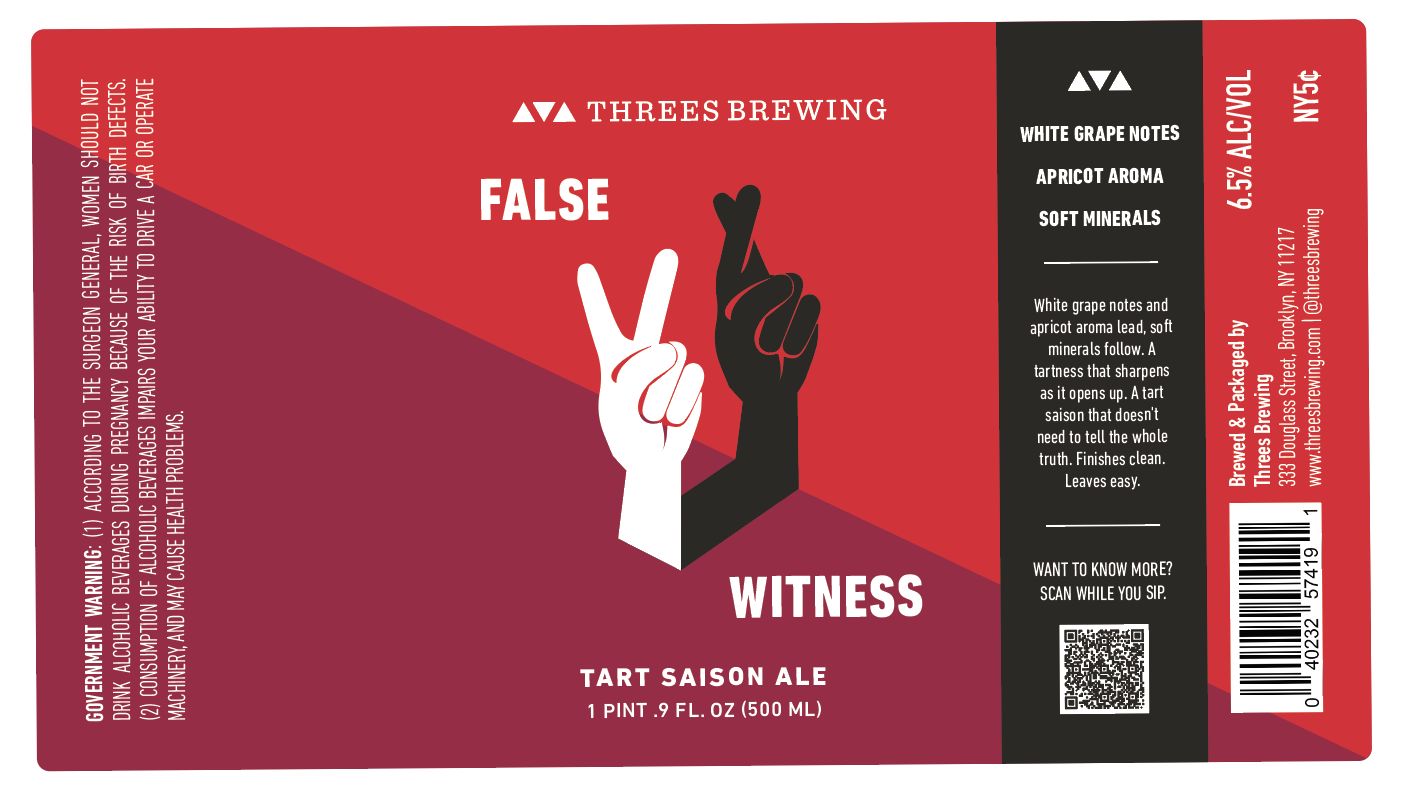 False Witness label