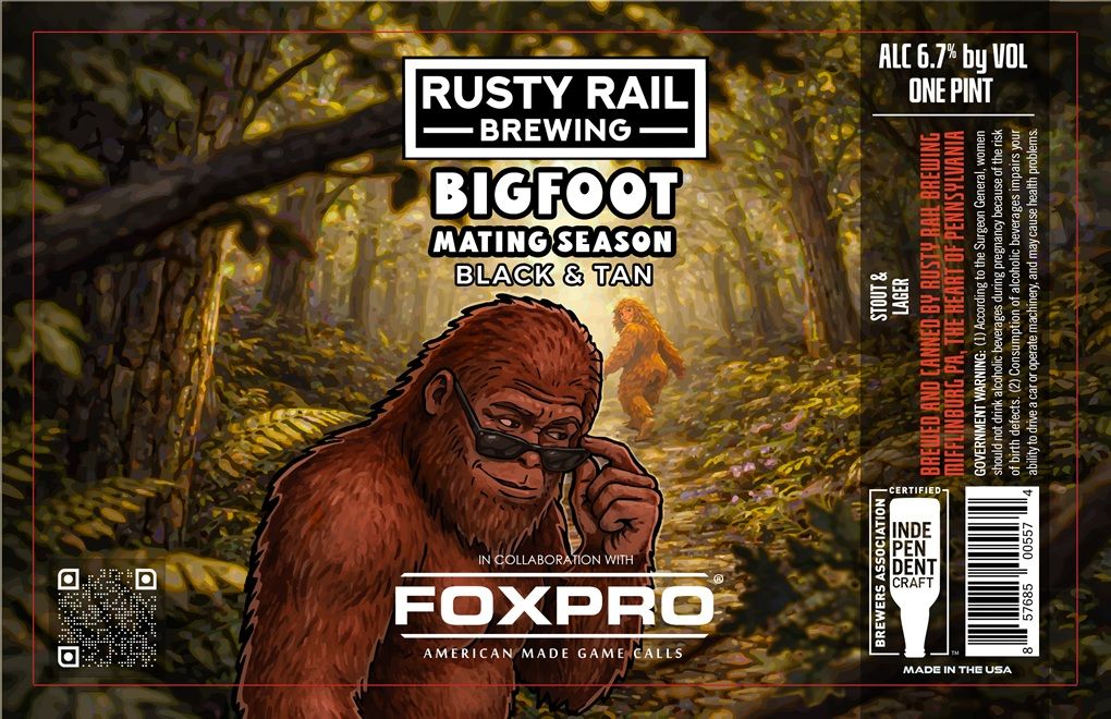Bigfoot Mating Season label