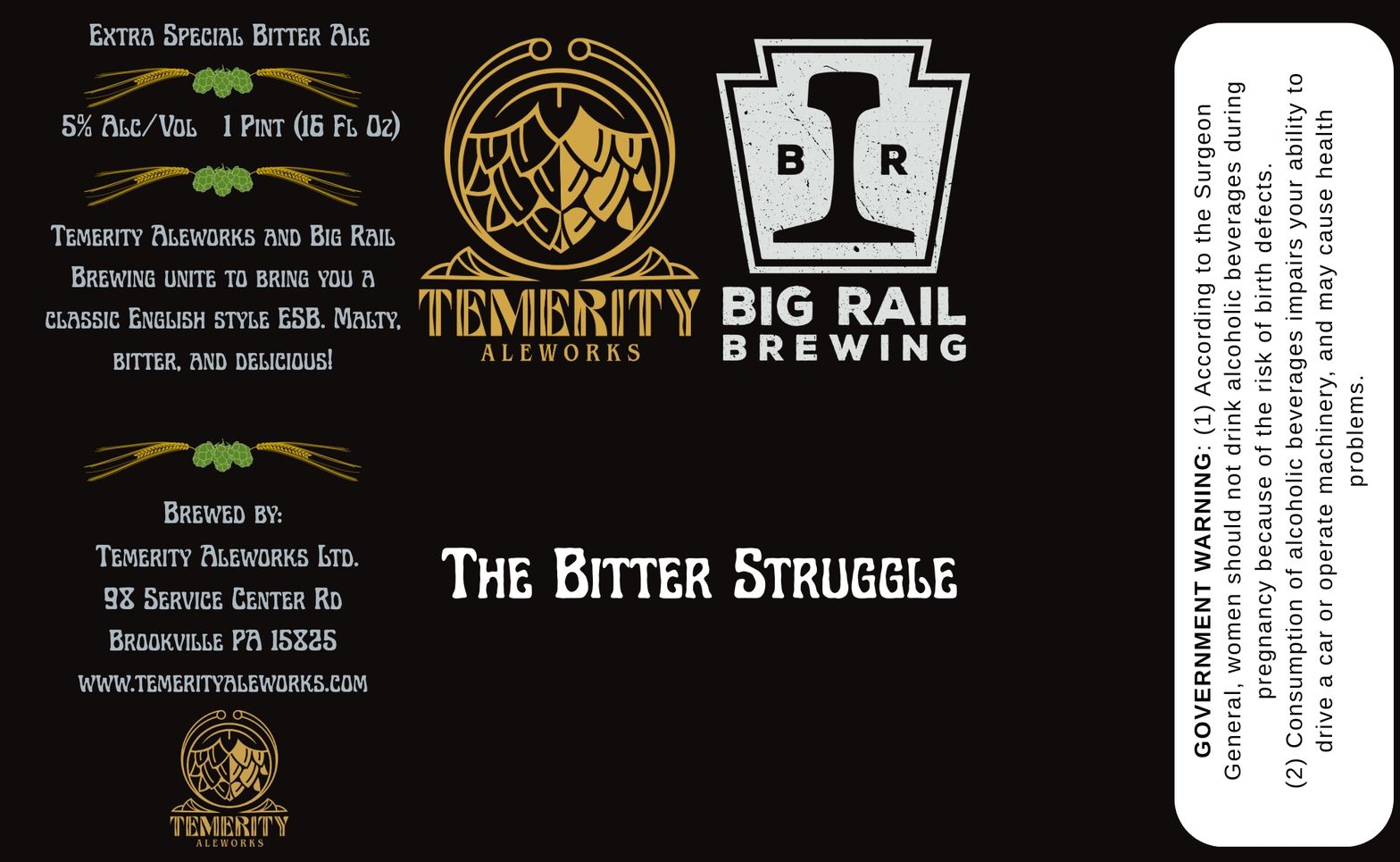 The Bitter Struggle label