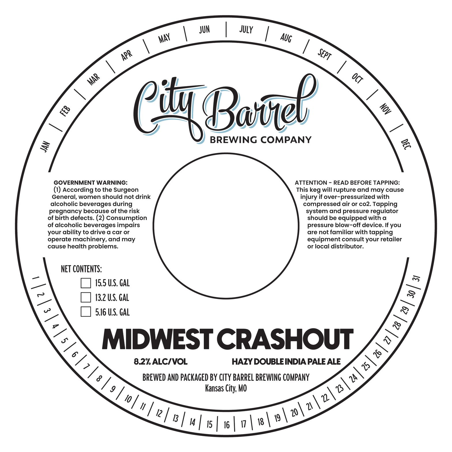 Midwest Crashout label