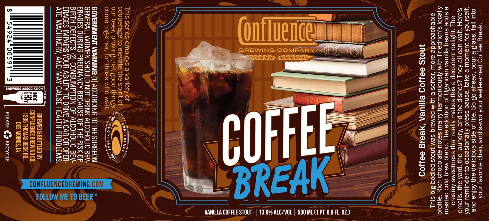 Coffee Break label