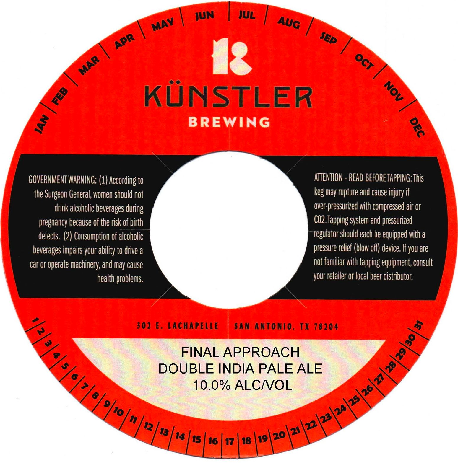 Final Approach label
