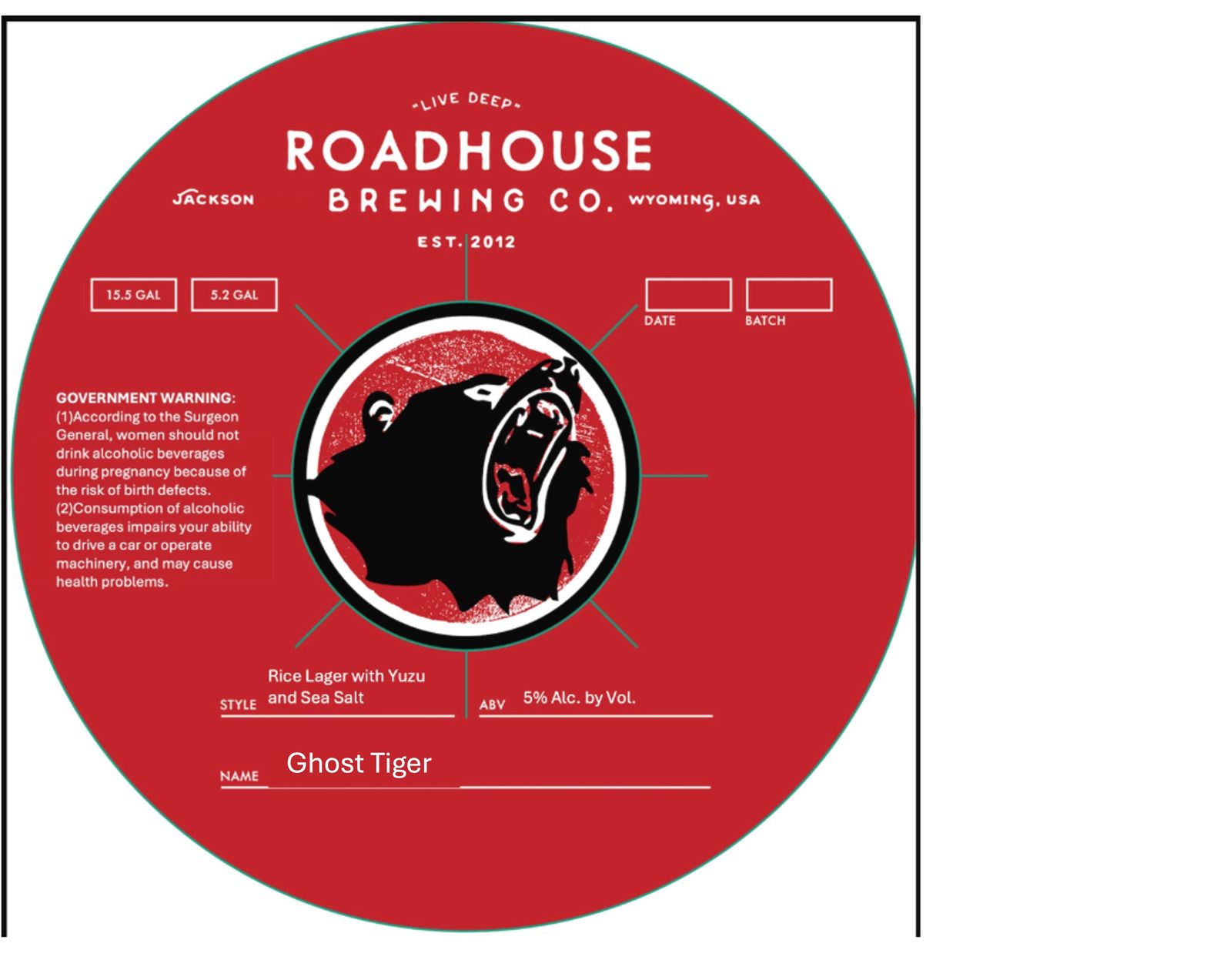 Ghost Tiger label