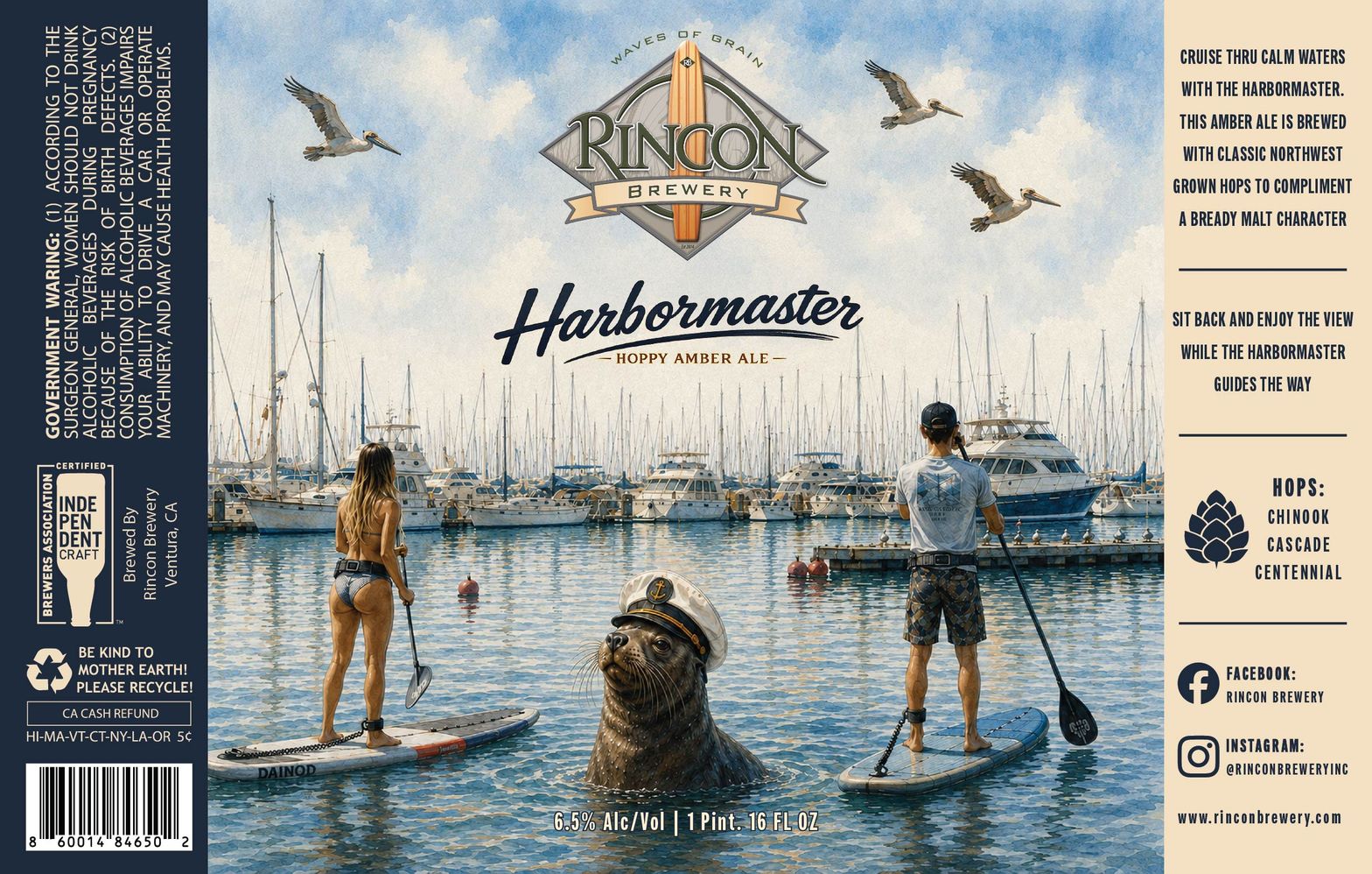 Harbormaster label