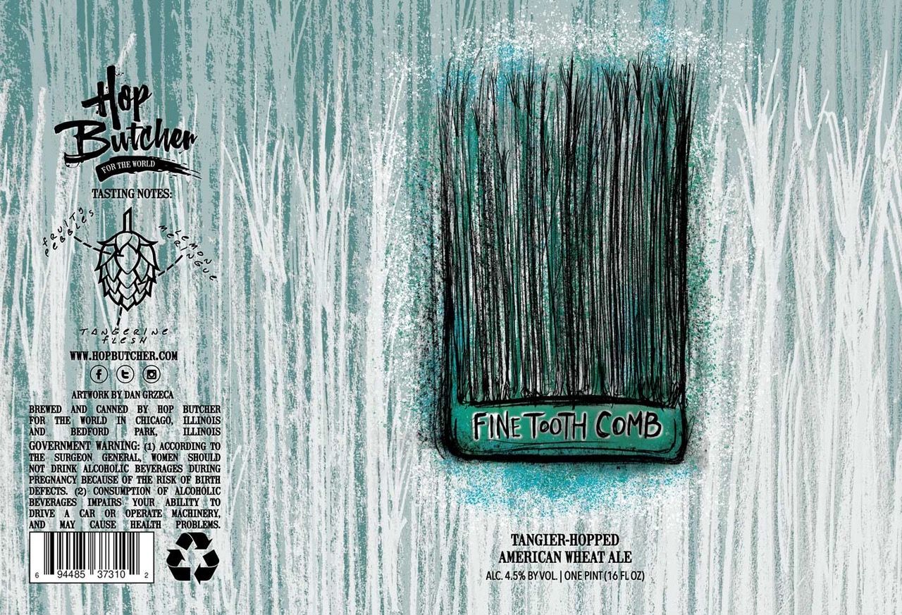 Fine Tooth Comb label